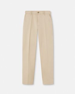 Pantalons Et Shorts | Versace Pantalon En Gabardine