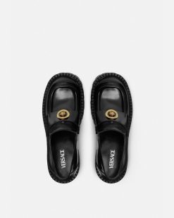 Mocassins Et Ballerines | Versace Alia Mocassins A Plateforme 35 Mm