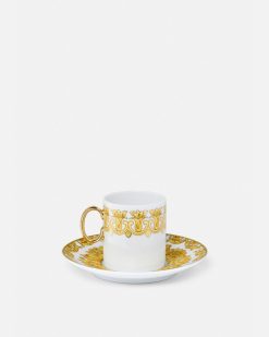 Cafe Et The | Versace Tasse A Expresso Et Soucoupe Medusa Rhapsody