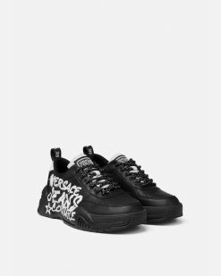 Chaussures | Versace Baskets Stargaze A Imprime Graffiti