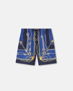 Maillots De Bain | Versace Short De Surf Versace Nautical