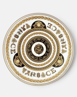 Collection Alphabet | Versace Assiette S Virtus Alphabet 33 Cm