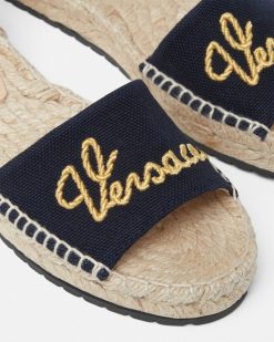 Chaussures | Versace Espadrilles Versace Nautical Logo Kids