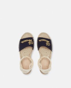 Chaussures | Versace Espadrilles Versace Nautical Logo Kids