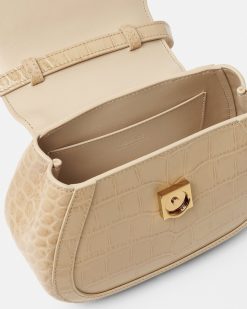 Greca Goddess | Versace Mini Sac Greca Goddess Aspect Croco