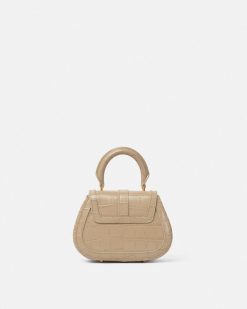 Greca Goddess | Versace Mini Sac Greca Goddess Aspect Croco