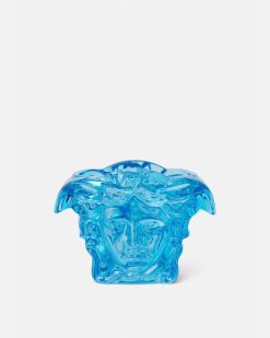 Vases | Versace Vase En Cristal Medusa Grande 19 Cm