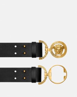 Ceintures | Versace Ceinture En Cuir Medusa '95