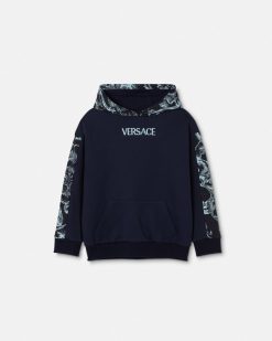 Vetements | Versace Hoodie Barocco Stencil Kids