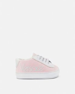 Chaussures Et Premiers Pas | Versace Baskets 1978 Re-Edition Greca Baby