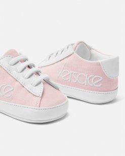 Chaussures Et Premiers Pas | Versace Baskets 1978 Re-Edition Greca Baby