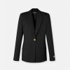 Vestes Et Blazers | Versace Blazer Dv A Boutonnage Droit