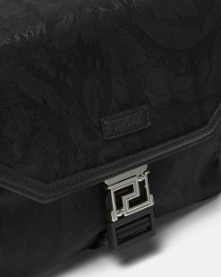 Sacs A Bandouliere Et De Messager | Versace Sacoche En Jacquard Neo Nylon