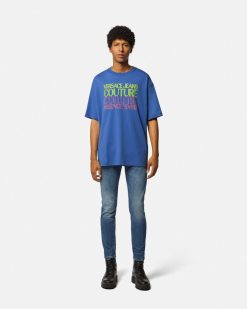 Vetements | Versace T-Shirt Avec Logo Upside Down