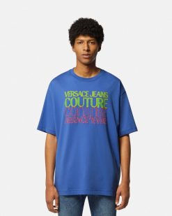 Vetements | Versace T-Shirt Avec Logo Upside Down