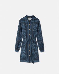 Vetements | Versace Robe-Chemise Barocco Kids