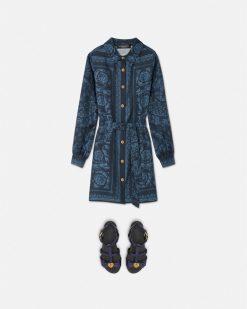 Vetements | Versace Robe-Chemise Barocco Kids