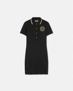 Vetements | Versace Robe Polo Mi-Longue V-Emblem