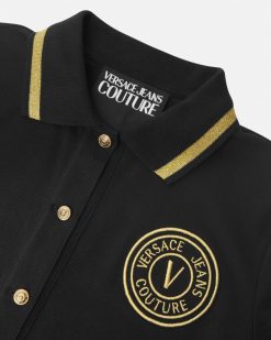 Vetements | Versace Robe Polo Mi-Longue V-Emblem