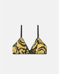 Soutiens-Gorge Et Slips | Versace Brassiere Triangle Barocco