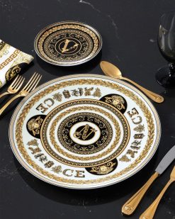 Collection Alphabet | Versace Assiette N Virtus Alphabet 33 Cm