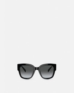 Lunettes De Soleil | Versace Lunettes De Soleil Carrees Macy'S