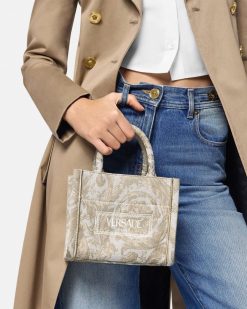 Athena | Versace Tout Petit Sac Fourre-Tout Barocco Athena