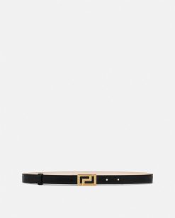 Ceintures | Versace Ceinture En Cuir Greca Goddess