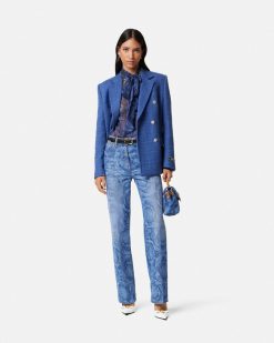 Denim | Versace Jean Barocco A Coupe Classique