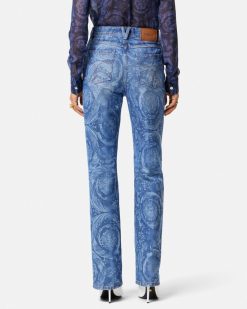 Denim | Versace Jean Barocco A Coupe Classique