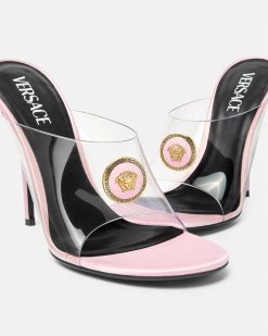 Alia | Versace Alia Mules Transparentes 110 Mm