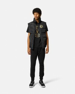 Vetements | Versace Doudoune Sans Manches Reversible V-Emblem