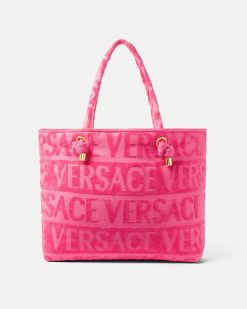 Voyages | Versace Fourre-Tout En Eponge Icon Avec Cristaux