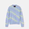 Vetements | Versace Pull En Jacquard Ondoyant A Logo