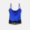 Chemises Et Tops | Versace Haut A Col Benitier En Dentelle Barocco