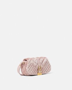 Greca Goddess | Versace Mini Sac En Velours Greca Goddess