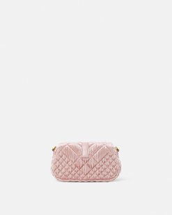 Greca Goddess | Versace Mini Sac En Velours Greca Goddess