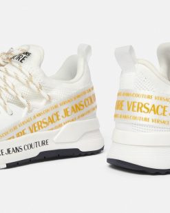 Chaussures | Versace Baskets Dynamic Logo