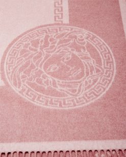 Couvertures Et Couettes | Versace Couverture Effrangee Cachemire Melange Icon