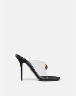 Alia | Versace Alia Mules Transparentes 110 Mm