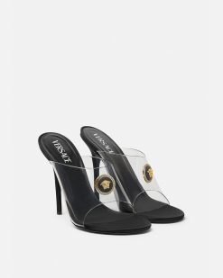 Alia | Versace Alia Mules Transparentes 110 Mm