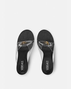 Alia | Versace Alia Mules Transparentes 110 Mm