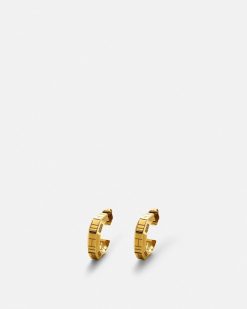 Boucles D'Oreilles | Versace Boucle D'Oreille Greca Quilting