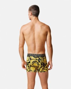 Boxers | Versace Boxer Adherent Long Barocco