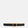 Ceintures | Versace Ceinture Medusa '95 En Cuir 3 Cm