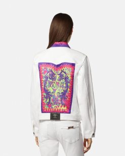 Vetements | Versace Blouson En Denim Animalier