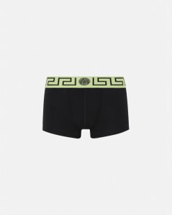 Boxers | Versace Boxer Adherent A Bordure Greca