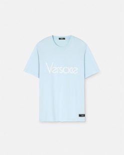 T-Shirts Et Polos | Versace T-Shirt 1978 Re-Edition Logo