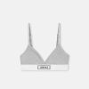 Soutiens-Gorge Et Slips | Versace Brassiere Cotelee '90S Vintage Logo