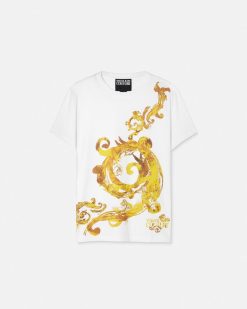 Vetements | Versace T-Shirt Watercolour Couture